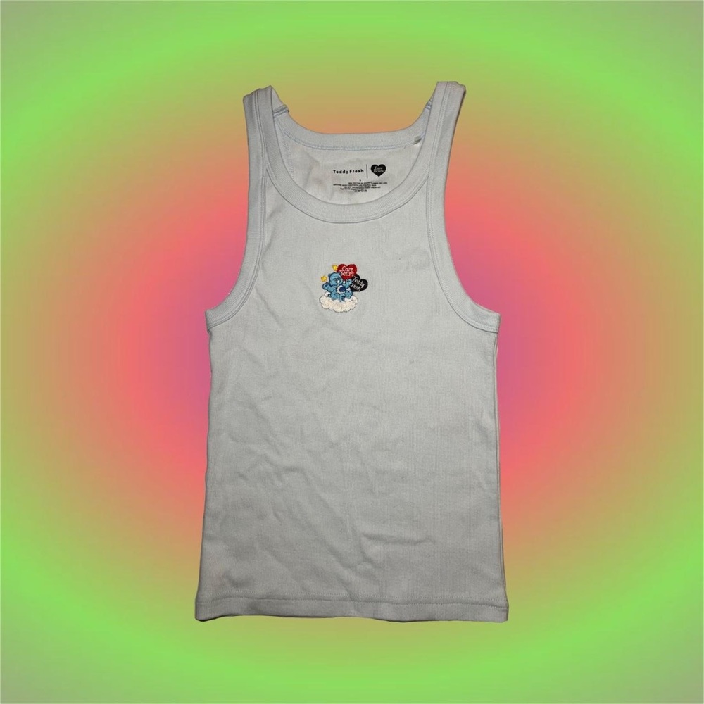 teddy fresh x care bears collab tank top